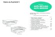 MODEL AR-M160 AR-M205 - Sharp Businesssiica.sharpusa.com/portals/0/downloads/Manuals/cop_man... · 2018-01-26 · model ar-m160 ar-m205 digital multifunctional system operation manual