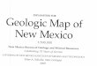 Geologic Map of New Mexico. · Mexico Bureau of Geology and Mineral Resources Celebrating 75 Years of Service \. DIVISION OF NEW MEXICO INSTITUTE OF MINING AND TECHNOLOGY Peter A