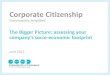 Corporate Citizenship...numbers in an infographic For further information please contact: Mitun Majumdar Associate Director Corporate Citizenship 5th Floor, Holborn Gate 330 High Holborn