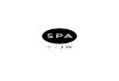 Welcome to Spa by JW, an experience that favors · Welcome to Spa by JW, an experience that favors simplicity over complexity, clarity over mystery. Knowing your time is valuable,