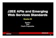 J2EE APIs and Emerging Web Services StandardsJ2EE APIs and Emerging Web Services Standards Session #4 Speaker Title Oracle Corporation Oracle Web Services Wednesday Workshop 2 Agenda
