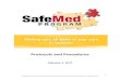 Protocols and procedures - American Medical …€¦ · Web viewProtocols and Procedures February 2, 201 5 Table of Contents I. SafeMed Program Inpatient Protocol3 A. Screening3 B