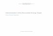 Administration of the Renewable Energy Target · Administration of the Renewable Energy Target 9 Summary and recommendations Conclusion 12. The Clean Energy Regulator has effectively