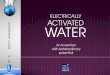 ELECTRICALLY ACTIVATED Karl H. Asenbaum WATER activated water_Asenbaum.pdf · Trademarks: „Kangenwater“, „Aquavolta“, „Tyentwater“ Removing of anions and O 2. . ORP negative