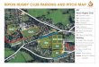 RIPON RUGBY CLUB PARKING AND PITCH MAP · RIPON RUGBY CLUB PARKING AND PITCH MAP KEY Ripon Rugby Club 1st - First team pitch 2nd - 2nd team pitch 3rd - 3rd team pitch Ou1 - Outwood