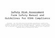 growcsr.comgrowcsr.com/.../2016/06/CD-Safety-Risk-Assessment-M… · Web viewSafety Risk Assessment. Farm Safety Manual and Guidelines for OSHA Compliance. Disclaimer: This farm safety
