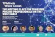 THE MEETING PLACE FOR TRANSFER PRICING PROFESSIONALS …€¦ · THE MEETING PLACE FOR TRANSFER PRICING PROFESSIONALS ON THE WEST COAST Inspiration 40+ Speakers 20+ Presentations