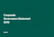 Corporate Governance Statement 2019 - Kuntarahoitus · 2020-03-04 · Corporat v tatement Municipality Finance lc Corporate Governance Statement 2019 4/26 3. Company’s business