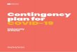 Contingency plan for COVID-19up.pt/.../sites/513/2020/03/contingency-plan-for-covid19.pdf · 2020-03-09 · 4 1. INTRODUCTION COVID-19 is an emerging infectious disease, originated