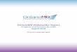 OntarioMD Stakeholder Report reports... · Empowered Practices. Enhanced Care. Ministry of Health and Long-Term Care – OntarioMD continues preparation for work on immunization reporting