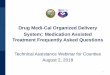 Drug Medi-Cal Organized Delivery System Medication ......Treatment Program (NTP) services in NTP-licensed settings. • Services are provided in accordance with an individualized treatment