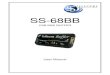 SS-68BB USB TELKOM USER MANUAL - Aria Technologies · SS-68BB USB USER MANUAL DOC. NO: SS-68BB USB-14 (REV 05) Page 3 of 16 1. INTRODUCTION The SS-68 USB Buffer is a call logging