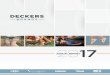 Deckers Outdoor Corporation - 89413 AnnRpt Cover …ir.deckers.com/.../annualreport/2017-Annual-Report.pdfAnnual Report Pursuant To Section 13 or 15(d) of the Securities Exchange Act