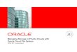 Managing Storage in Private Clouds with Oracle Cloud File ... › ... › cloudfs-oow-2011-514411.pdf · ACFS Replication • Enables replication of ACFS file systems across the network