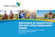 DISCUSSION OF MARKETPLACE FOR NEXT OPEN ENROLLMENT …€¦ · DISCUSSION OF MARKETPLACE FOR NEXT OPEN ENROLLMENT PERIOD Presentation to the Colorado Health Insurance Exchange Oversight