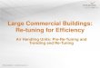 Large Commercial Buildings: Re-tuning for Efficiency · Large Commercial Buildings: Re-tuning for Efficiency Air Handling Units: Pre-Re-Tuning and Trending and Re-Tuning PNNL-SA-85063