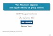 Von Neumann algebras and ergodic theory of group actionsmath.univ-lille1.fr/.../Inaugurale/PDF_TALKS/vaes.pdfC-rigid groups We calla C-rigid group if for all free ergodic pmp actions,