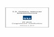 U.S. GENERAL SERVICES ADMINISTRATION · The U.S. General Services Administration’s mission is to provide the best value in real estate, acquisition, and technology services to the