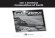 UNIT 2 RESOURCES Composition of Earth · 2015-10-26 · GeoLab and MiniLab Worksheets Chapter 3Earth Science: Geology, the Environment, and the Universe3 Name Class Date Many rocks