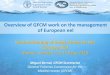 Overview of GFCM work on the management of …...Overview of GFCM work on the management of European eel Miguel Bernal, GFCM Secretariat General Fisheries Commission for the Mediterranean