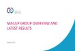 MAILUP GROUP OVERVIEW AND LATEST RESULTS · MAILUP GROUP OVERVIEW AND LATEST RESULTS February 2019. AGENDA 01 ABOUT US 02 RESULTS OVERVIEW ... • One of the leading European players