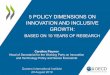 5 POLICY DIMENSIONS ON INNOVATION AND INCLUSIVE GROWTH › qiisp › sites › webpublish... · 3. Widening engagement in innovation Source: Planes-Satorra, S. and C. Paunov (2017),