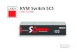 KVM Switch SC - Lindy ElectronicsU S KVM LOC REM OSD UPG LCK PWR only KVM Switch CAM CAM CAM CAM CAM CAM Introduction Thank you for choosing the LINDY KVM switch C5 range. This compact