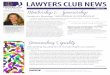 LAWYERS CLUB NEWS - cdn.ymaws.com › › resource › … · Mentors find ways to stimulate our personal and professional growth. 4. Mentors offer encouragement and help keep us