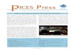 PICES science in 2016: A note from the Science Board Chairman · ISSN 1195-2512 WINTER 2017 VOL. 25, NO. 1 Newsletter of the North Pacific Marine Science Organization . PICES science