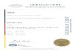 GERMAN CERT GERMAN CERT Quality Management System ...kem.co/certificate/ISO9001(20).pdf · GERMAN CERT ISO 9001 REGISTERED KorQ-120194 07 c) 2020 kg (31 C)) Scheme Manager OF (( DAkkS
