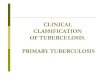 CLINICAL CLASSIFICATION OF TUBERCULOSIS. PRIMARY …€¦ · Clinical manifestations of intoxication syndrome the central nervous system - general weakness, asthenia, excitability,