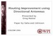 directional antennas wk7 - WPIweb.cs.wpi.edu/.../slides/directional_antennas_wk7.pdf · Directional Antennas CS525M 2006 Presented by Greg Ratner Paper by Saha and Johnson. Worcester