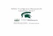 MSU Turfgrass Research Update 2017 research report 201… · Golf Course Management Research Dr. Thomas A. Nikolai and Aaron Hathaway The impact of putting green management on visible