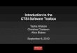 Introduction to the CTSI Software Toolbox · 2016-03-02 · Introduction to the CTSI Software Toolbox Tasha Watson Christine Chaisson . Alice Bisbee . September 6, ... Biostatistics,