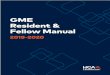 2019 GME Resident Fellow Manual - HCA Healthcare...provide you with personalized, innovative, and evidence-based training. All of these areas offer ... 2019-2020 GME Resident & Fellow