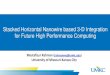 Stacked Horizontal Nanowire based 3-D Integration for ... · Stacked Horizontal Nanowire based 3-D Integration for Future High Performance Computing Mostafizur Rahman (rahmanmo@umkc.edu)