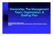 Ownership, The Management Team, Organization, …holms.faculty.writing.ucsb.edu/109EC_management.pdfOwnership, The Management Team, Organization, & Staffing Plan Modified from the
