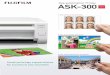 Dye-sublimation Printer ASK-300...At photo shops and retail shops At amusement facilities and events At offices and studios End user side Shop clerk side DPC Portable ASK-300 Software