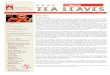 Winter TEA LEAVES › resources › 2015 Winter Tea LeavesV2.pdf · 4 New Year’s Celebrations Chinese Proverb “Be not afraid of going slowly; be only afraid of standing still