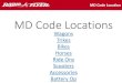MD Code Locations - Radio Flyer · MD Code Location Models: 401, 402, 402P, 403, 403P, 470 Position: Back of the seat, on the Warning Label 1 2 MD Code Location Models: 401, 402,