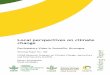 Local perspectives on - gov.uk · 2016-08-02 · Local perspectives on climate change . Participatory Video in Somotillo, Nicaragua . Working Paper No. 100 . CGIAR Research Program