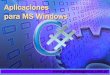Aplicaciones para MS Windows - Prof Matias Garciaprofmatiasgarcia.com.ar/uploads/tutoriales/3Aplicaciones_Windows.pdfinformación al usuario. Los formularios pueden tener cualquier