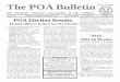 The POA Bulletin Free Copy · Free Copy The Property Owners‟ Association of The Villages POA elections were held at the November membership meeting. Elected were: President: Elaine