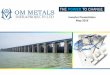 Investor Presentation May 2016€¦ · Safe Harbour This presentation and the accompanying slides (the “Presentation”),which have been prepared by Om Metals Infraprojects Limited
