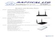 Routers and Access Point - Rapticalraptical.com/pdfdocs/RoutersWiFiSwitchesKVM.pdf · A6 WIRELESS 150 MBit/s N150 AP/ ROUTER TENDA € 18,90+VAT 150 MBit/s Wireless-N Broadband Router