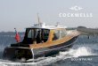 OCEAN FAUNA - CockwellsLENGTH OVERALL BEAM (MAX) DESIGN DRAFT 9.85m/32’4” 0.75 m 2.96 m OCEAN FAUNA CONSTRUCTION DISPLACEMENT MAX SPEED ENGINE Twin Yanmar 4JH3-DTE 20 knots 5.18