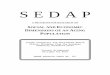 A PROGRAM FOR RESEARCH ON - McMaster Faculty of Social ... · The Program for Research on Social and Economic Dimensions of an Aging Population (SEDAP) is an interdisciplinary research
