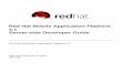 Red Hat Mobile Application Platform 4.1 Server-side ... · One of the core concepts in the Red Hat Mobile Application Platform (RHMAP) are cloud apps — server-side applications
