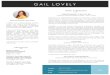 Gail Lovely Resume 2019 - suddenlyitclicks.com Lovely Resume 2019.pdf · GAIL LOVELY GL FOUNDER/ORGANIZER Various |1999 - Present As an early adopter of technologies, particularly
