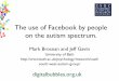 The use of Facebook by people on the autism spectrum.digitalbubbles.org.uk/wp-content/uploads/2017/01/S1_Mark_Brosnan… · •Is this empathy? •Understanding Facebook-specific